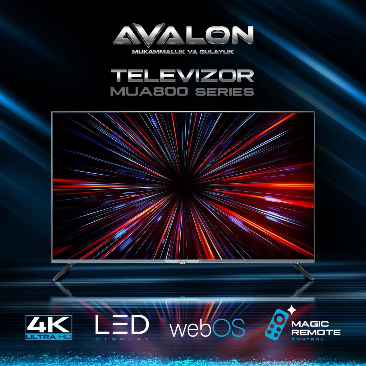 KUIKO HomeTech - Купить Телевизор Avalon B43MUA800 43", чёрный онлайн с доставкой в маркетплейсе alifshop.uz